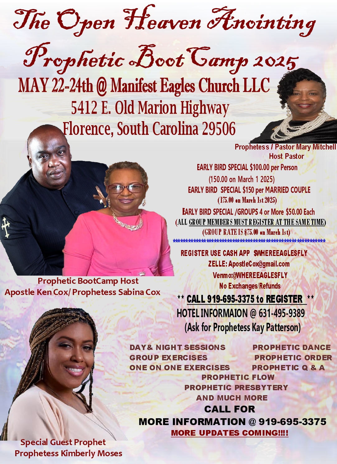 The Open Heaven Anointing Prophetic Boot Camp 2025